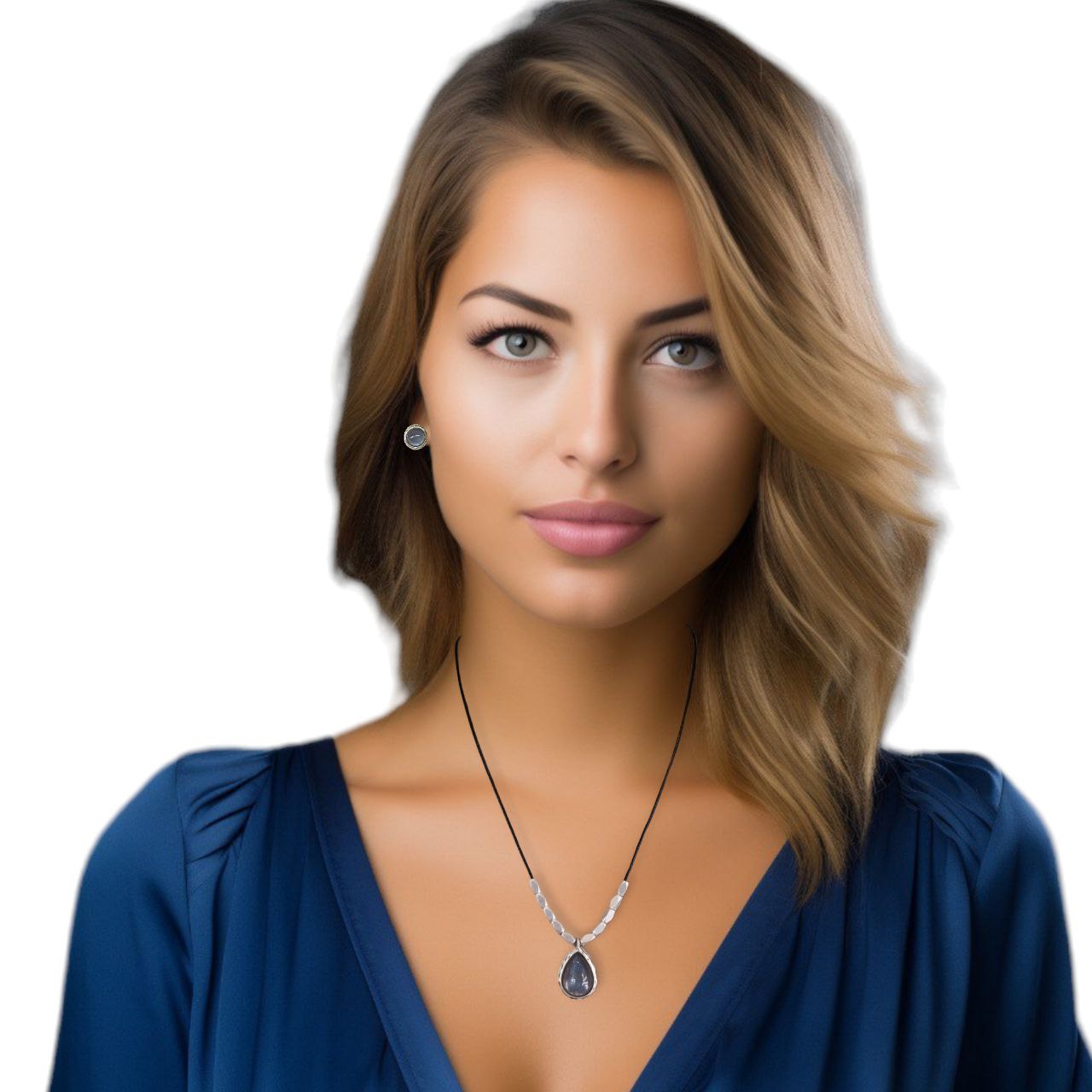 TROPIC ART Pendientes Olaia Silver 40S8090