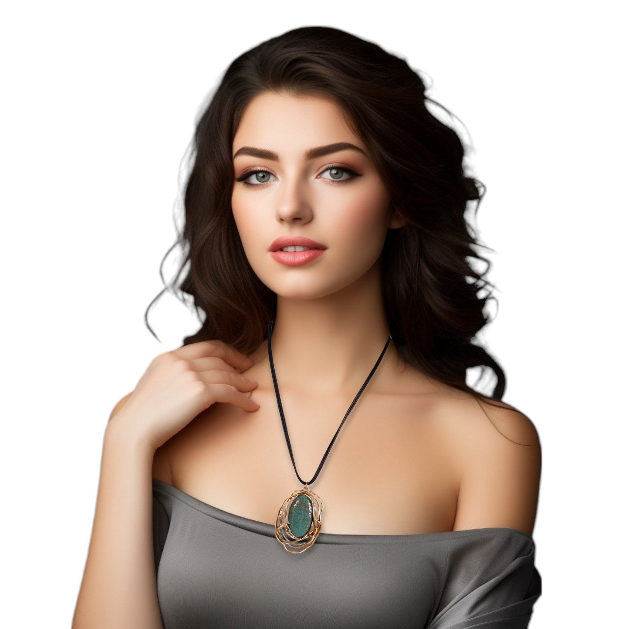 TROPIC ART collar Petra 40N2150